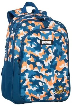 Zaino Scuola Fortnite Azzurro Mimetico 42 x 32 x 20 cm