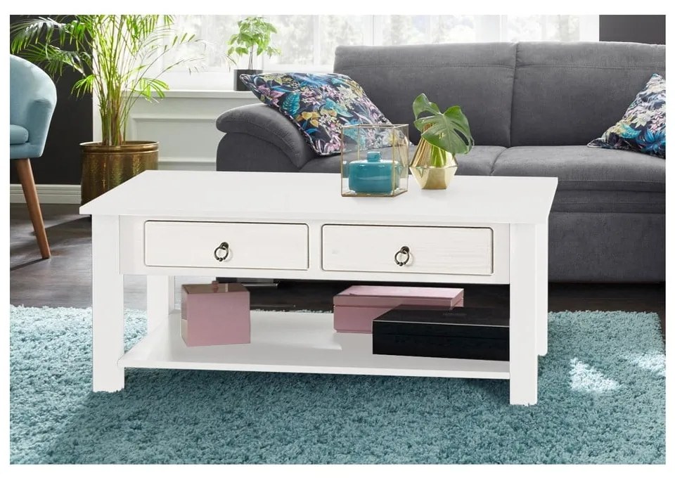 Tavolino in pino bianco Inda Inga - Støraa