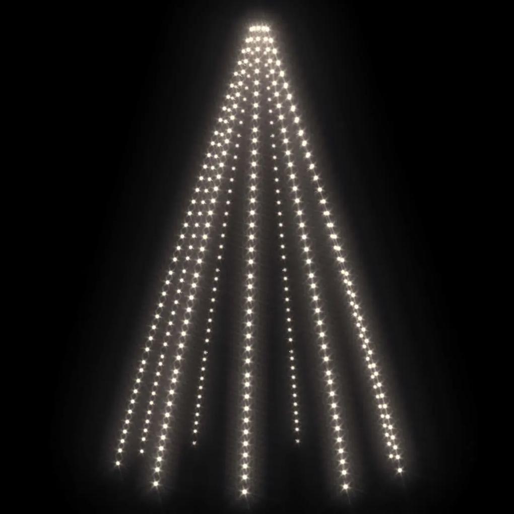 Rete di Luce per Albero di Natale 400 LED Bianco Freddo 400 cm