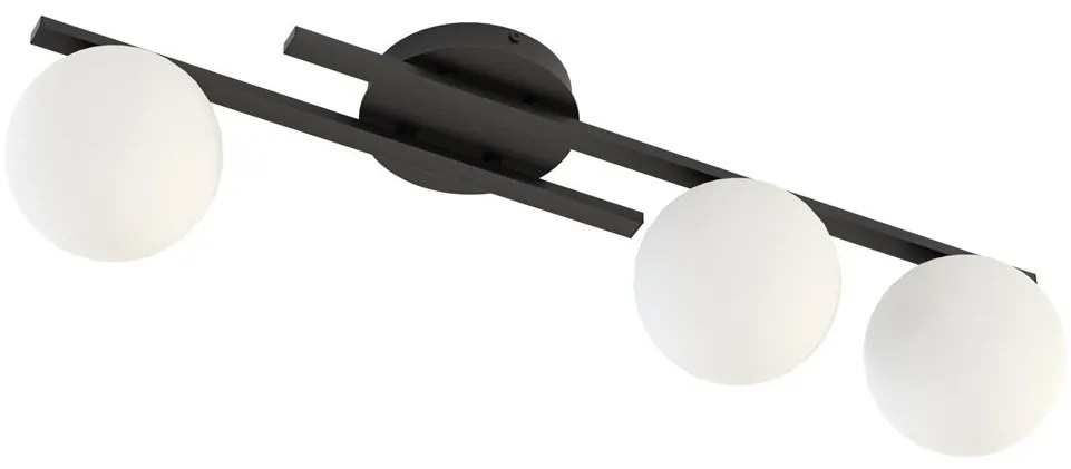 Lampada da soffitto in acciaio KAIRO 3 da interno 3xE14