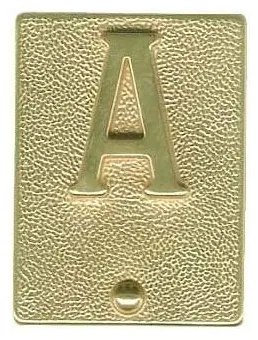 Silmec Lettera Civica Ottone b 60x80 Rb-680 Silmec