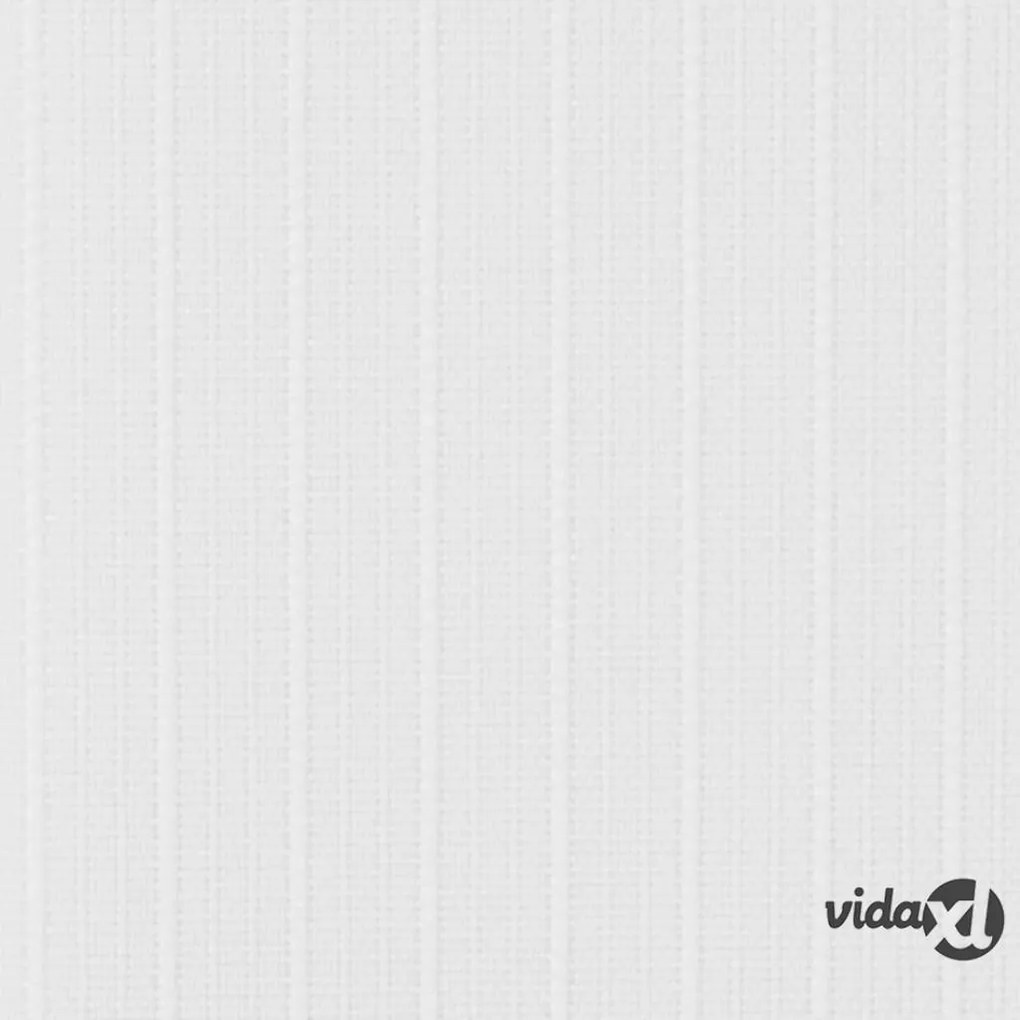 vidaXL Tende Verticali a Fascia in Stoffa Bianca 120x180 cm