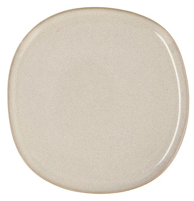 Piatto Piano Bidasoa Ikonic Ceramica Bianco (20,2 x 19,7 cm) (Pack 6x)