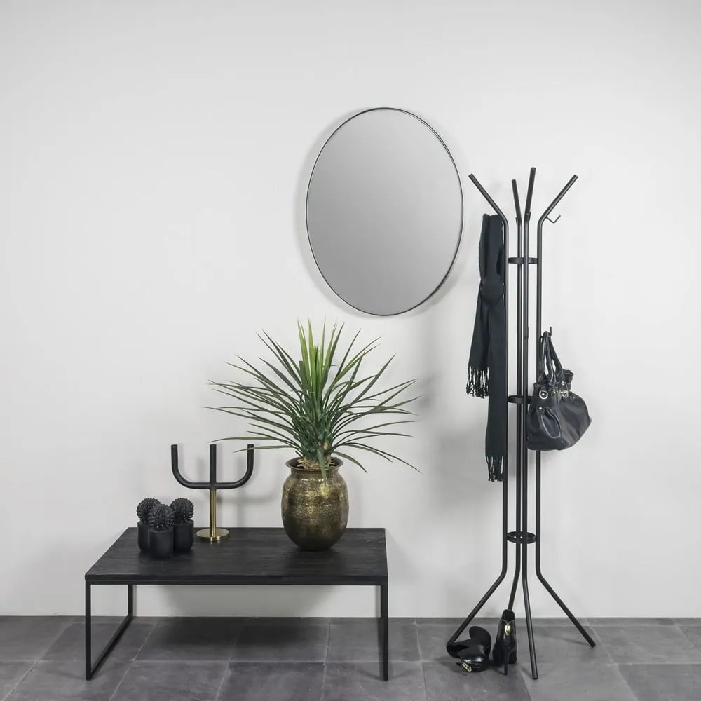 Appendiabiti nero in metallo ø 40x170 cm Jessy – Spinder Design