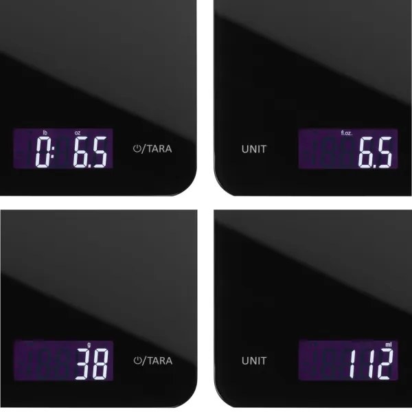 WMF - Bilancia da cucina 2xCR2032 nero