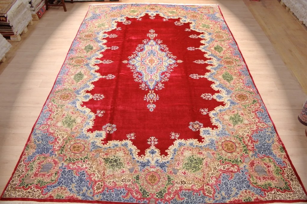 Kerman Tappeto 310x500 (Iran) Annodato A Mano