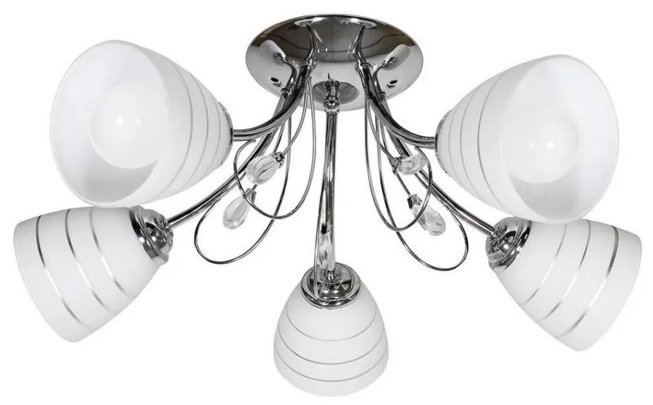 Lampadario a plafone SIMPLI 5xE27/40W/230V