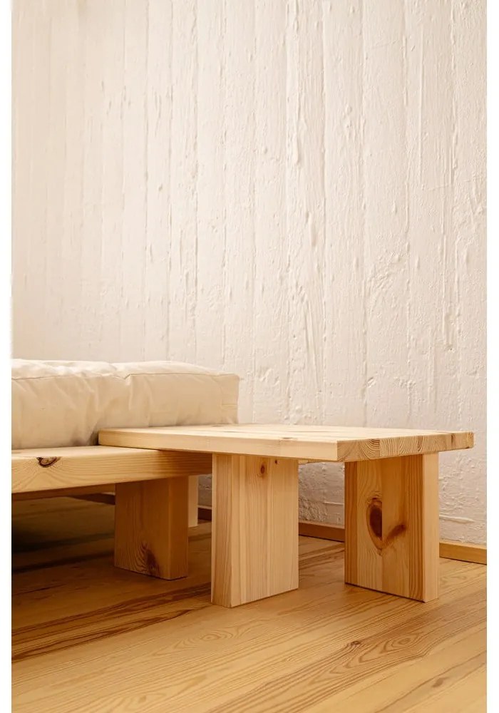Comodino di colore naturale in pino massiccio Japan – Karup Design