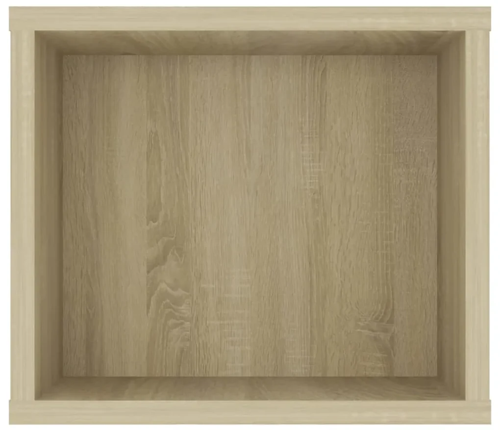Mobile porta tv sospeso rovere sonoma 100x30x26,5cm truciolato