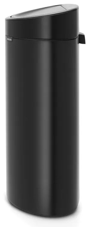Cestino per la spazzatura in acciaio in nero opaco touch 40 l Touch Bin – Brabantia