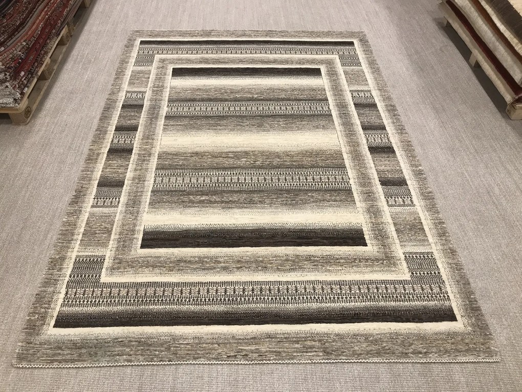 Loribaft Tappeto persiano 220 x 300 Beige (Iran) Annodato A Mano