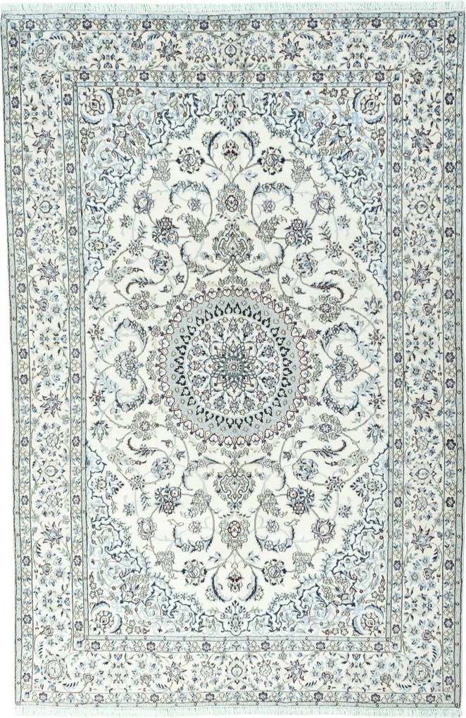 Nain Tappeto persiano 310 x 200 Beige (Iran) Annodato A Mano
