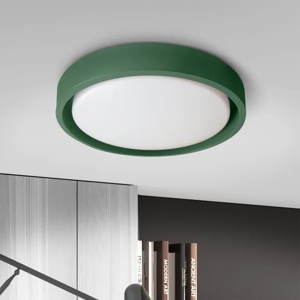 Brilagi - Plafoniera LED dimmerabile MATTEO LED/48W/230V 3000-6500K Ø 41 cm verde + telecomando