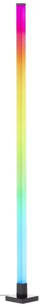Brilliant - LED RGBW Lampada da terra con dimmer NEELE LED/6,5W/230V nero + +TC