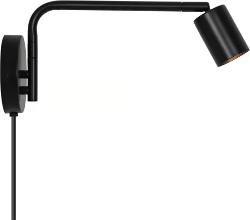 Nordlux - Faretto da parete EXPLORE 1xGU10/5W/230V nero