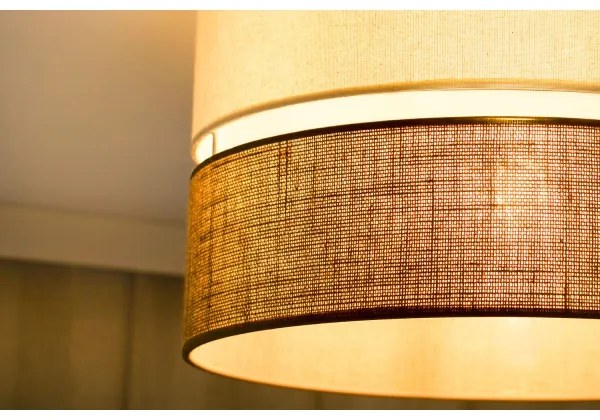 Brilagi - Lampada a soffitto ROYAL YUTE 1xE27/15W/230V Ø40 cm beige crema