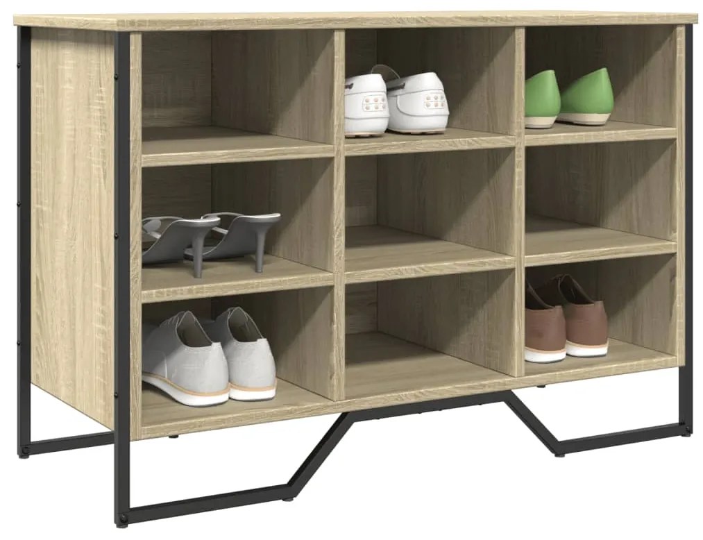 Scarpiera Rovere Sonoma 90x38x61,5 Cm İn Truciolato /