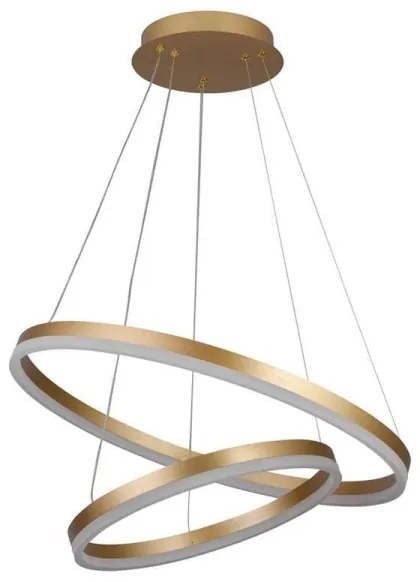 Lampadario a sospensione con filo LED dimmerabile LED/70W/230V 3000-6500K + telecomando