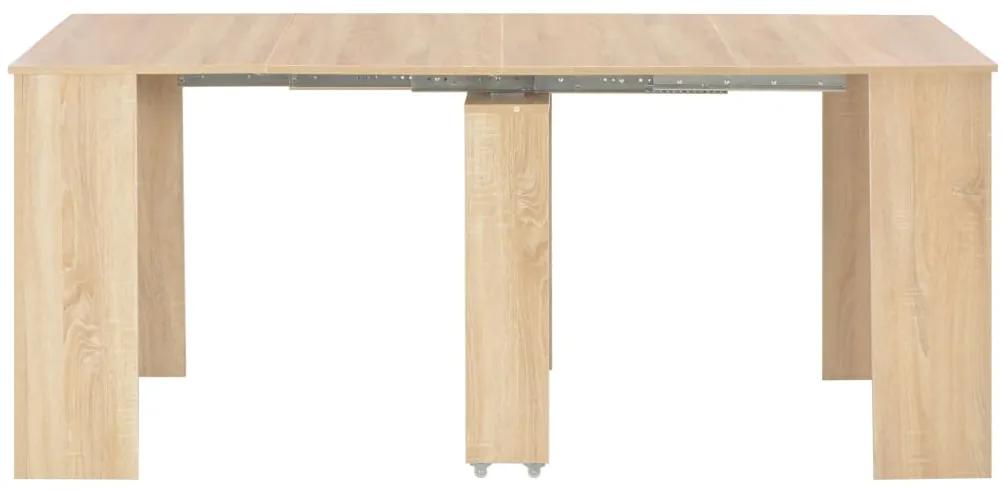 Tavolo da Pranzo Estensibile Rovere Sonoma 175x90x75 cm