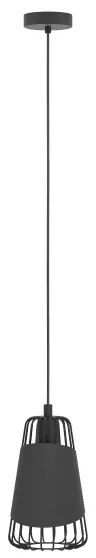 Eglo 49447 - Lampadario a sospensione con filo AUSTELL 1xE27/60W/230V