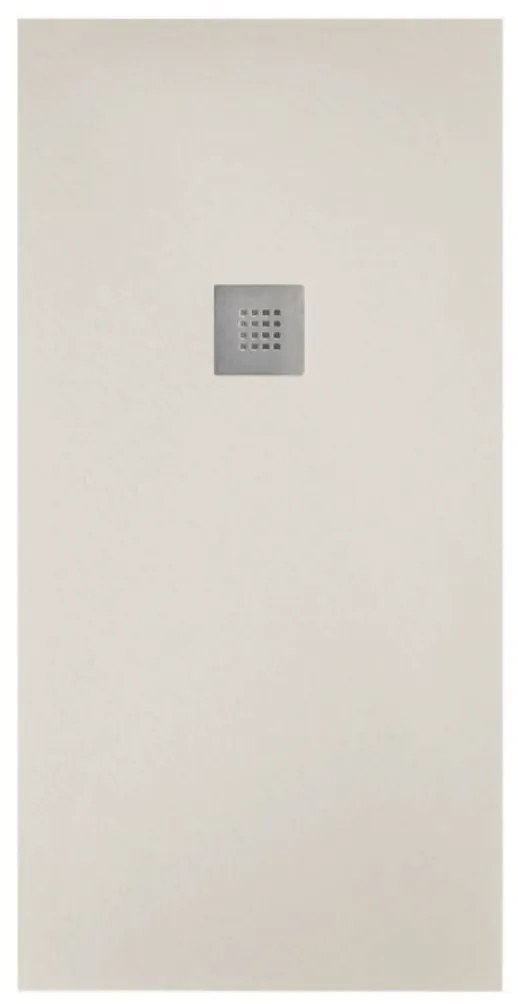 Piatto Doccia 70x190 Effetto Pietra "Tenerife" Crema