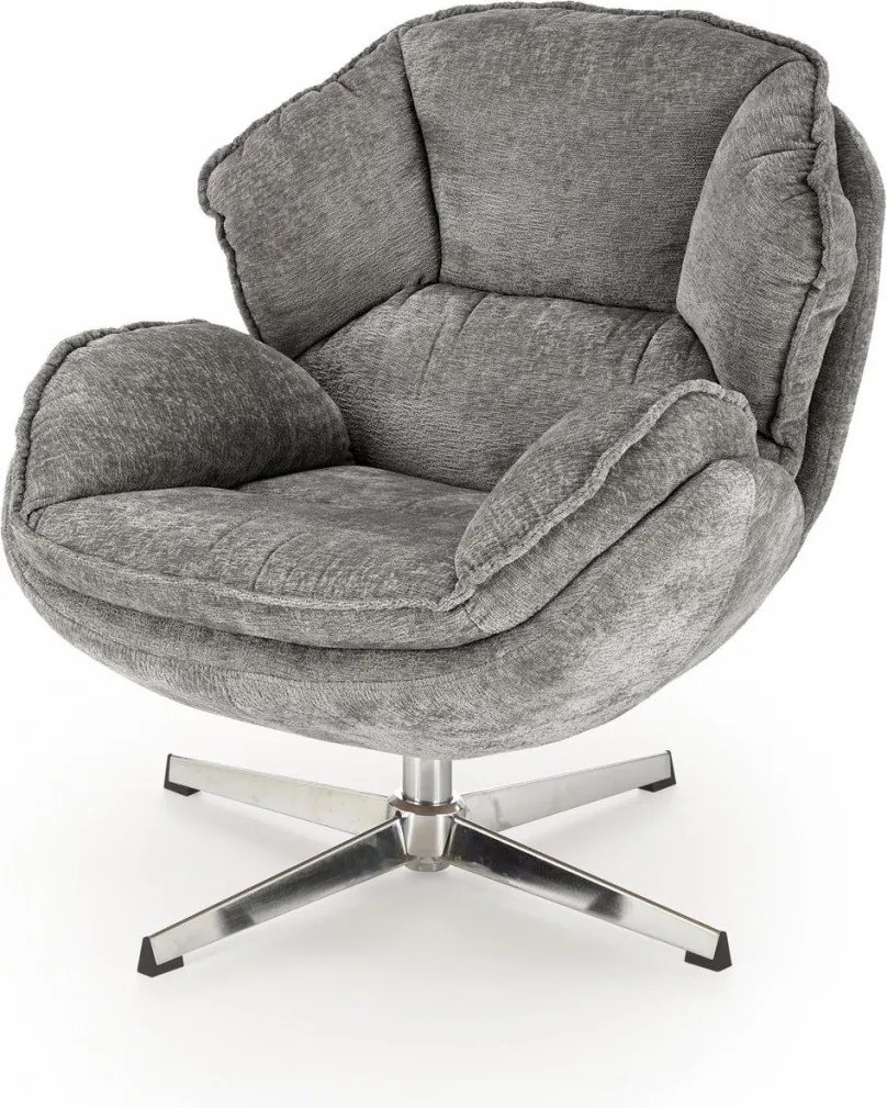 Poltrona Guido in grigio - H81 cm