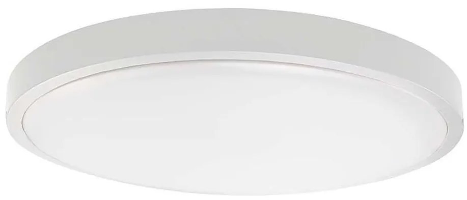 Plafoniera LED bagno 24W 230V IP44 4000K Ø29 cm bianco