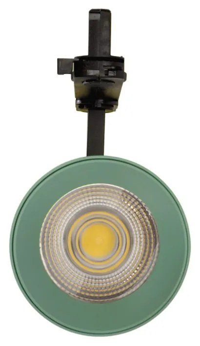 Faro LED 40W Trifase Verde CRI92 Bianco Variabile 38° - Bridgelux LED Colore Bianco Variabile CCT