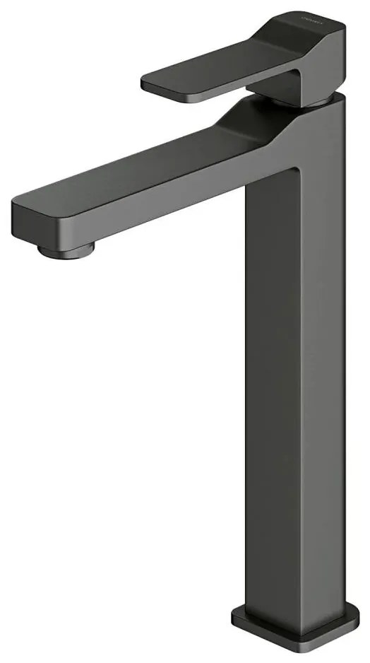 OMNIRES SL7712GR - Rubinetto del lavandino SLIDE 27,8 cm pettinato grafite