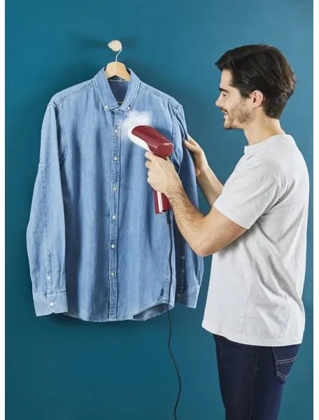 Tefal - Vaporizzatore portatile per capi ACCESS STEAM FIRST 1300W/230V bordeaux