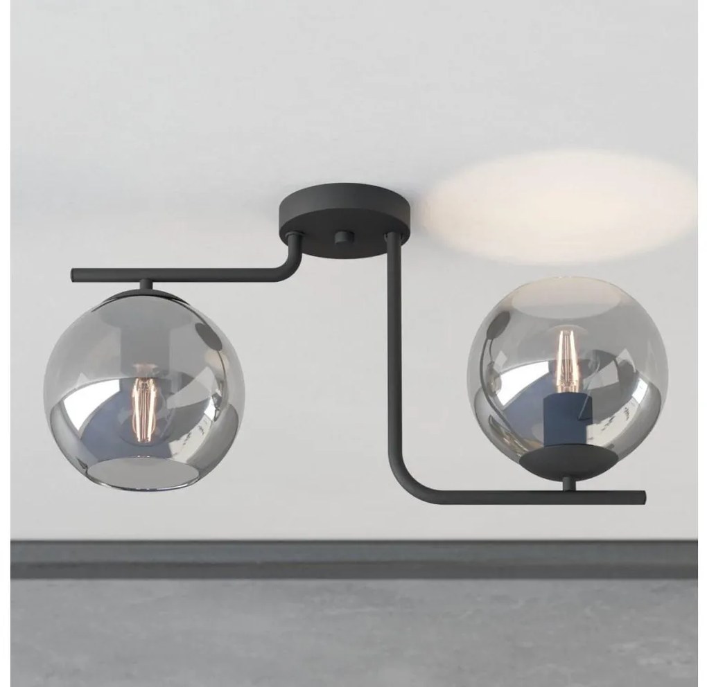 Eglo 98514 - Lampadario a plafone MAROJALES 2xE27/28W/230V