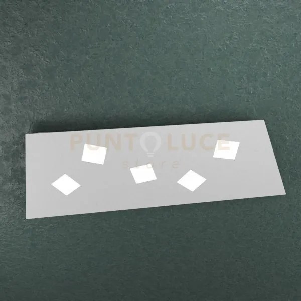 Note applique-plafoniera 5 luci grigio 1140-5-gr