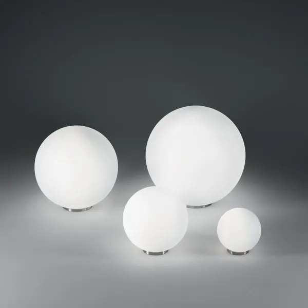 Ideal Lux - Lampada da tavolo MAPA 1xE27/42W/230V Ø 30 cm bianca