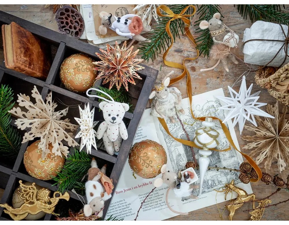 Decorazioni per albero di natale in set 3 pz 10 cm Anisa – Bloomingville