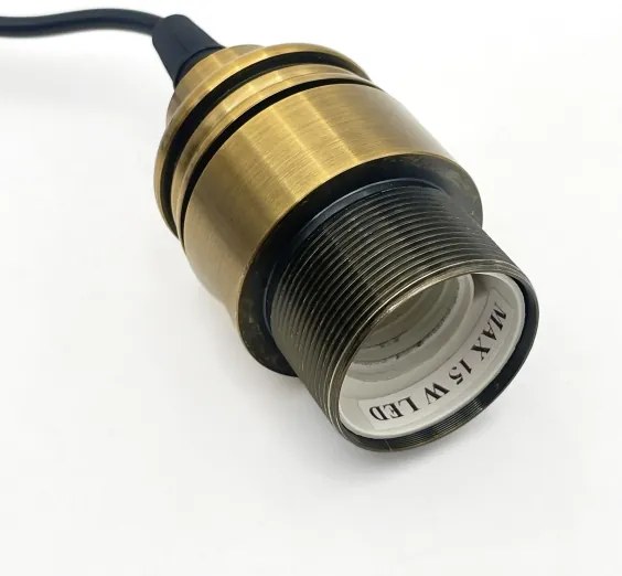 Lampada a sospensione su cavo HECTOR 1xE27/15W/230V Ø 25 cm