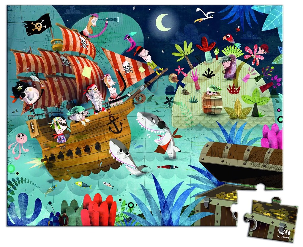 Puzzle la Caccia Al Tesoro - 36 pezzi