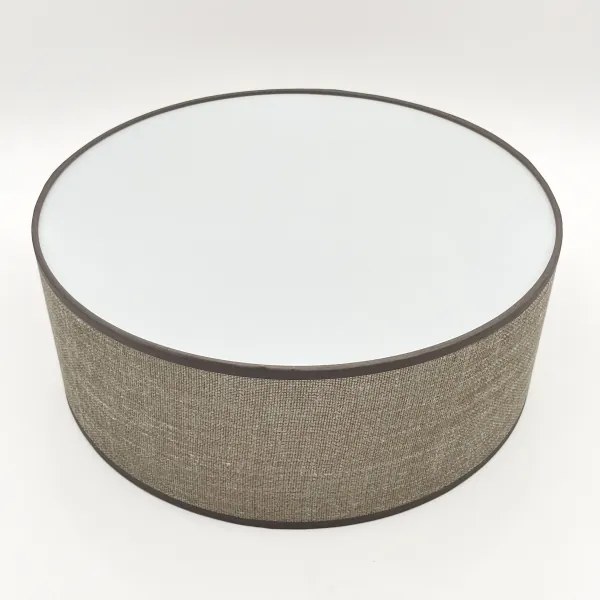 Plafoniera SIRJA 1xE27/15W/230V Ø 35 cm marrone