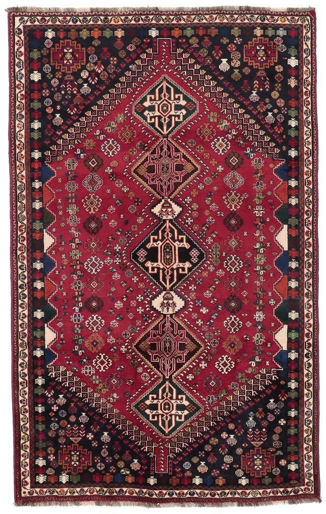 Gashghai Tappeto 270x170 (Iran) Annodato A Mano