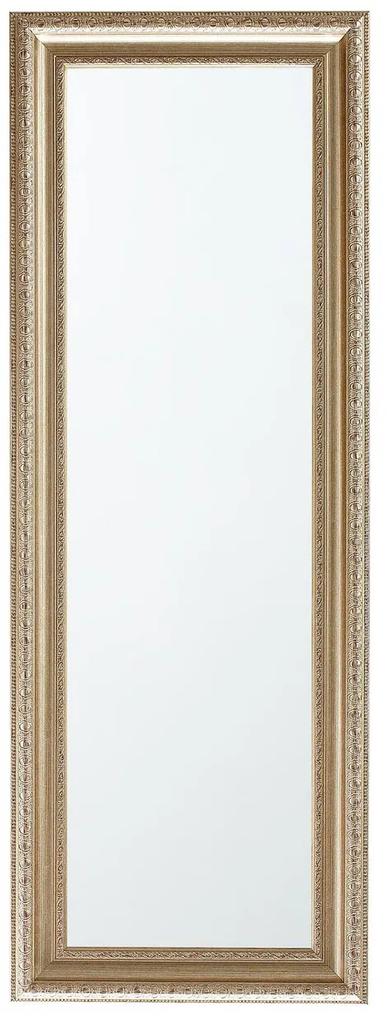 Specchio da parete con cornice oro e argento 51 x 141 cm AURILLAC Beliani