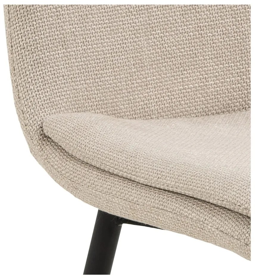 Sedia da pranzo crema Becca - Actona