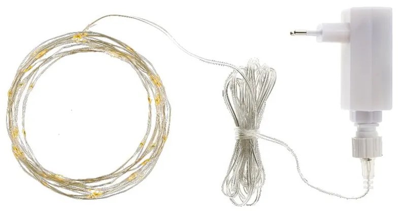 Catena luminosa 80 lampadine lunghezza 790 cm Knirke - Sirius