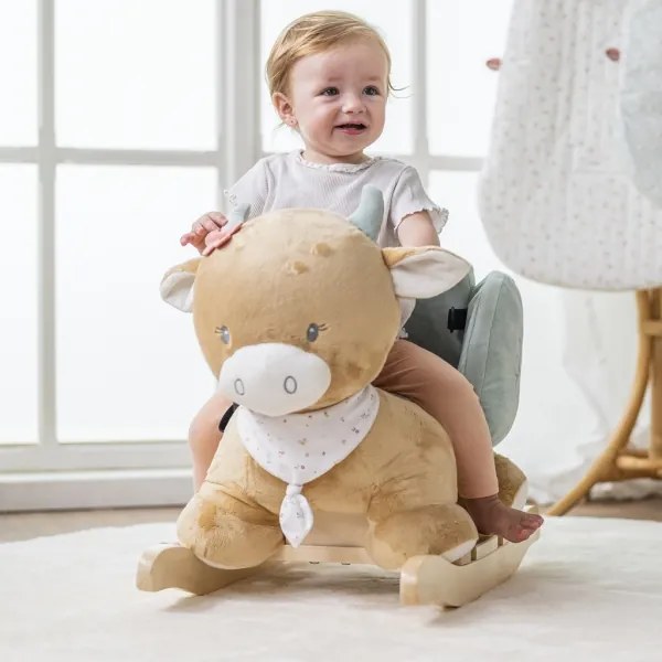 Nattou - Giocattolo a dondolo mucca MILA