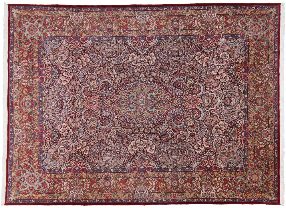 Kerman Tappeto persiano 300 x 410 (Iran) Annodato A Mano