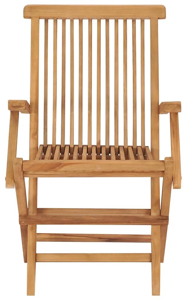 Sedie da giardino 2 pz con cuscini neri legno massello di teak