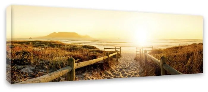Immagine su tela 45 x 140 cm Canvas Harmony Beach II - Styler