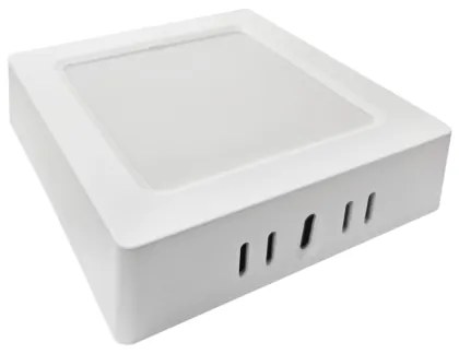 Plafoniera LED BLOCK LED/6W/230V 4000K 12x12 cm bianco