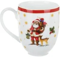 Tazza mug natalizia Babbo Natale 440 ml porcellana