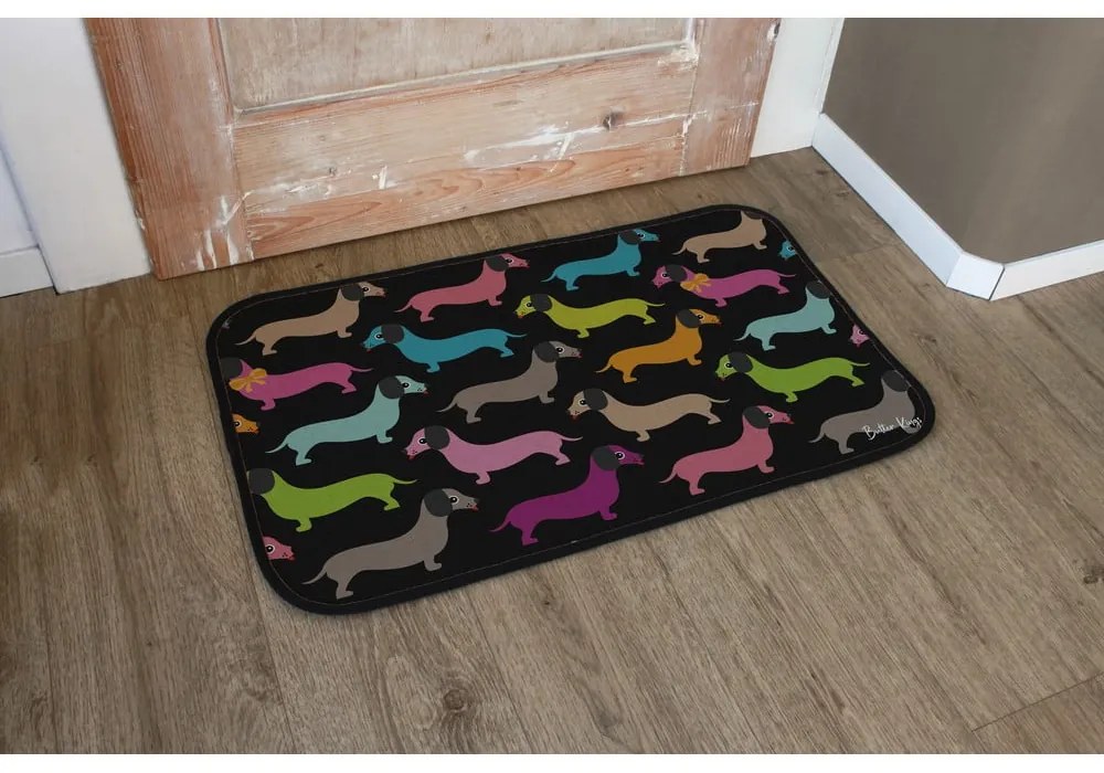 Zerbino 45x75 cm Dachshunds in Colours – Butter Kings