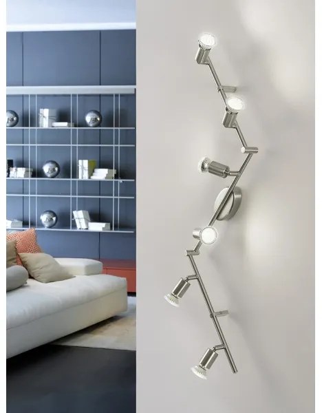 Eglo 92599 - Luce Spot a LED BUZZ 6xGU10-LED/2,8W/230V