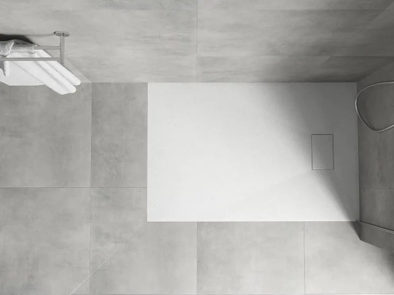 Mexen Hugo piatto doccia rettangolare SMC 100 x 70 cm, bianco - 42107010